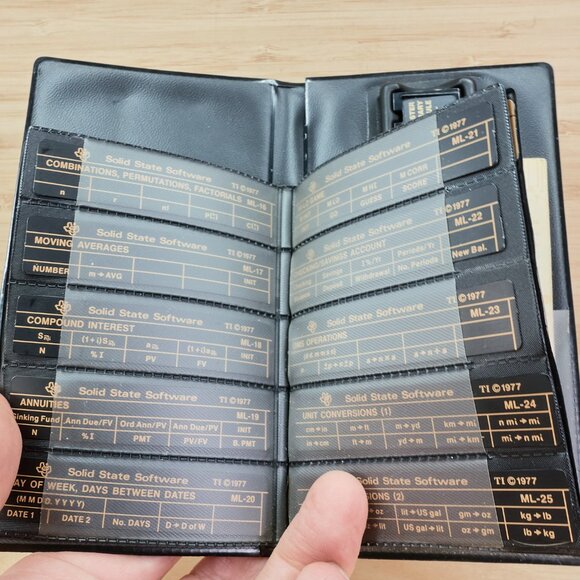 TI-58 TI-59 Solid State Software Master Library / Diagnostics Modules / Vintage - Picture 6 of 9